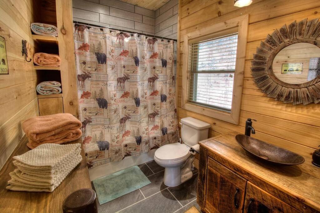 Honeymoon Getaway In Woods Near Noc And Smoky Mtn Rr Villa Bryson City Exterior foto