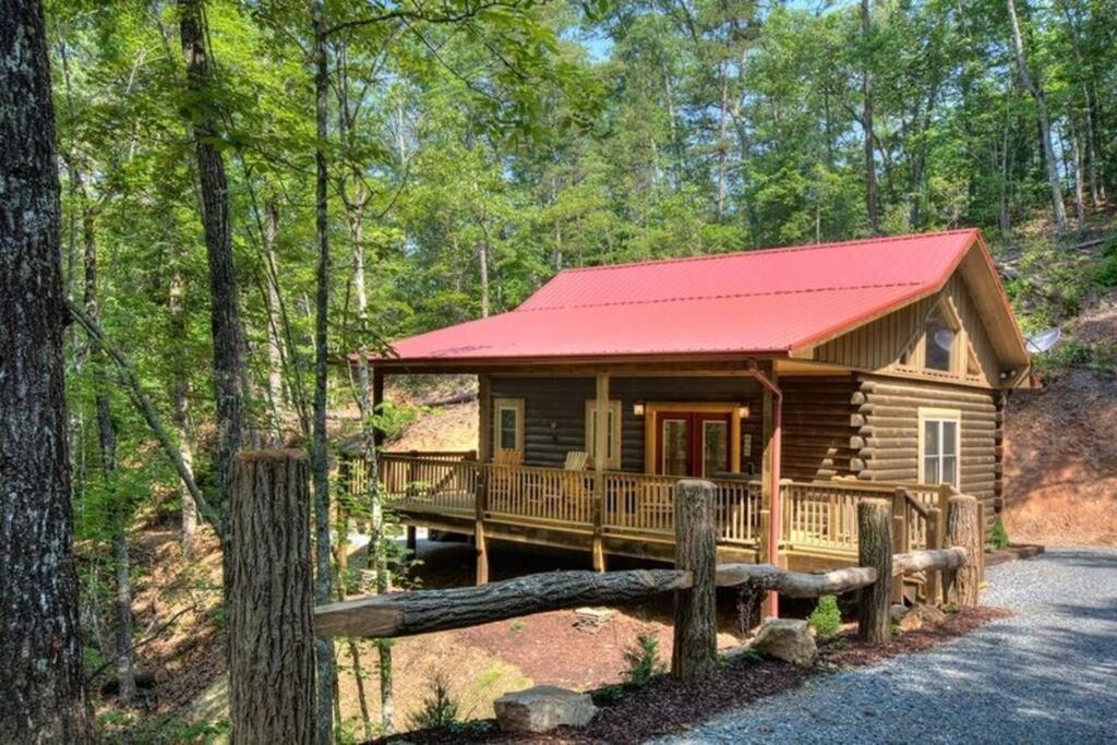 Honeymoon Getaway In Woods Near Noc And Smoky Mtn Rr Villa Bryson City Exterior foto